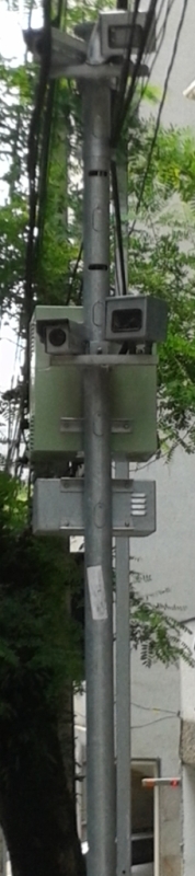 radar fixo na alameda Jaú em São Paulo, SP